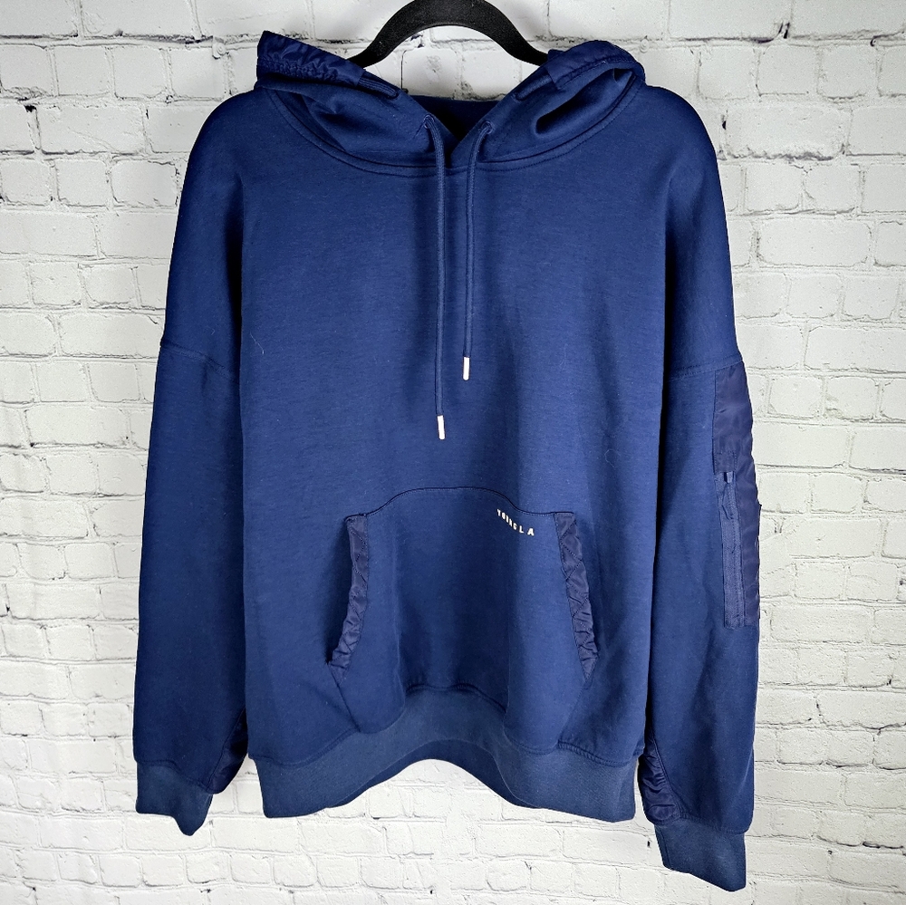 YOUNGLA | pullover large graphic hoodie sweatshirt